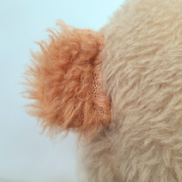 Vintage Wind Up Musical Monkey Plush Stuffed Toy Felt Bib Animal Toys Plus Retro - Picture 8 of 14